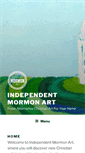 Mobile Screenshot of independentmormonart.com